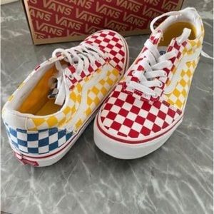 Boys Vans size 4